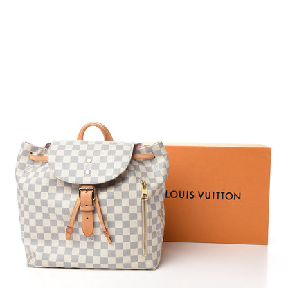 Louis Vuitton Damier Azur Sperone Backpack 9 of 9