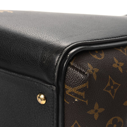 Louis Vuitton Calfskin Monogram Kimono Tote Black 10 of 16