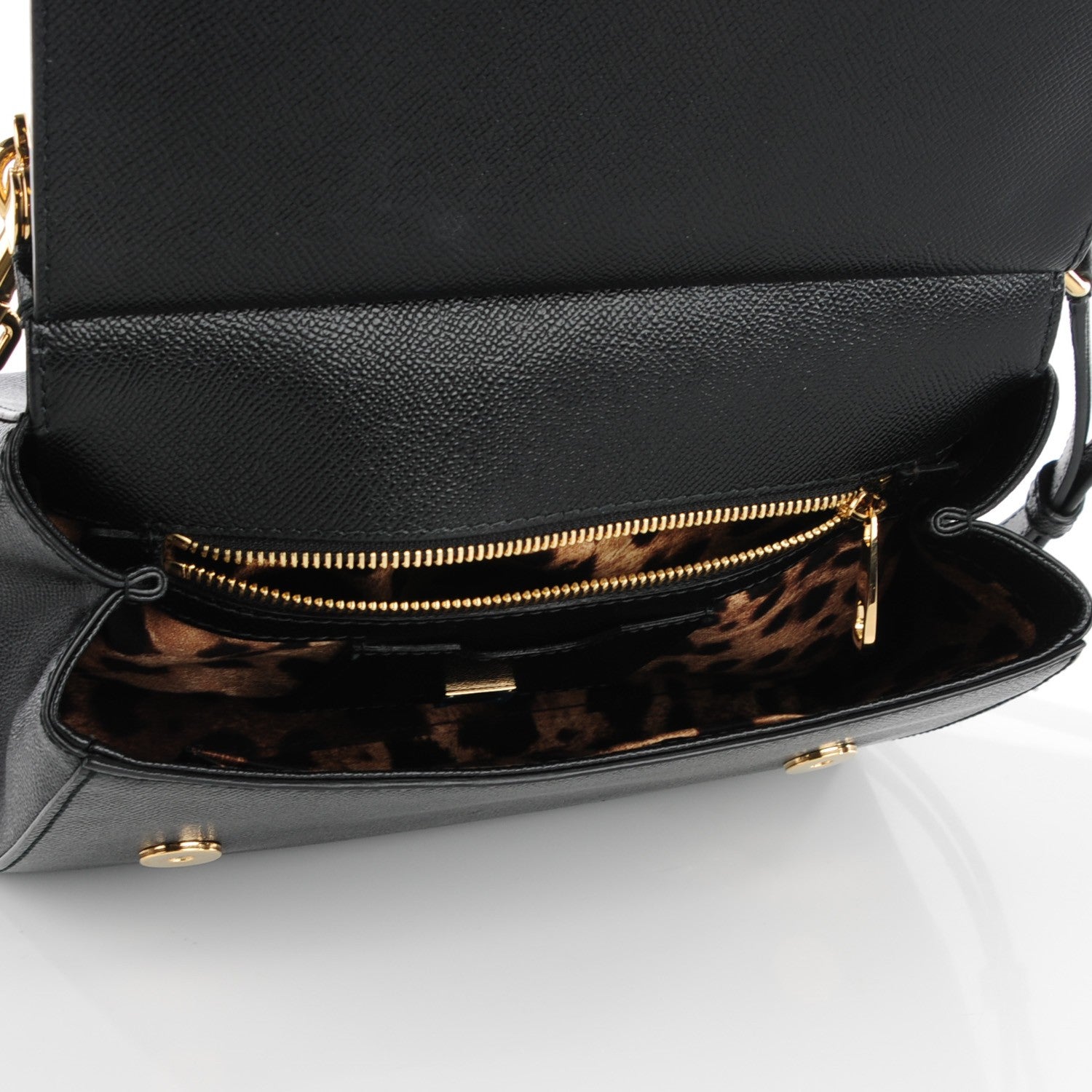 Dolce & Gabbana Dauphine Medium Miss Sicily Satchel Black 5 of 8