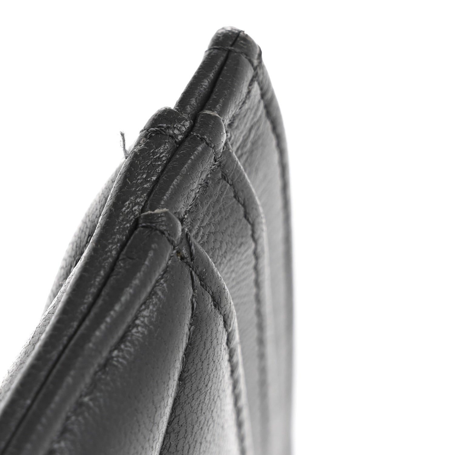 Chanel Lambskin Quilted Chanel 19 Card Holder Grey 13 of 16