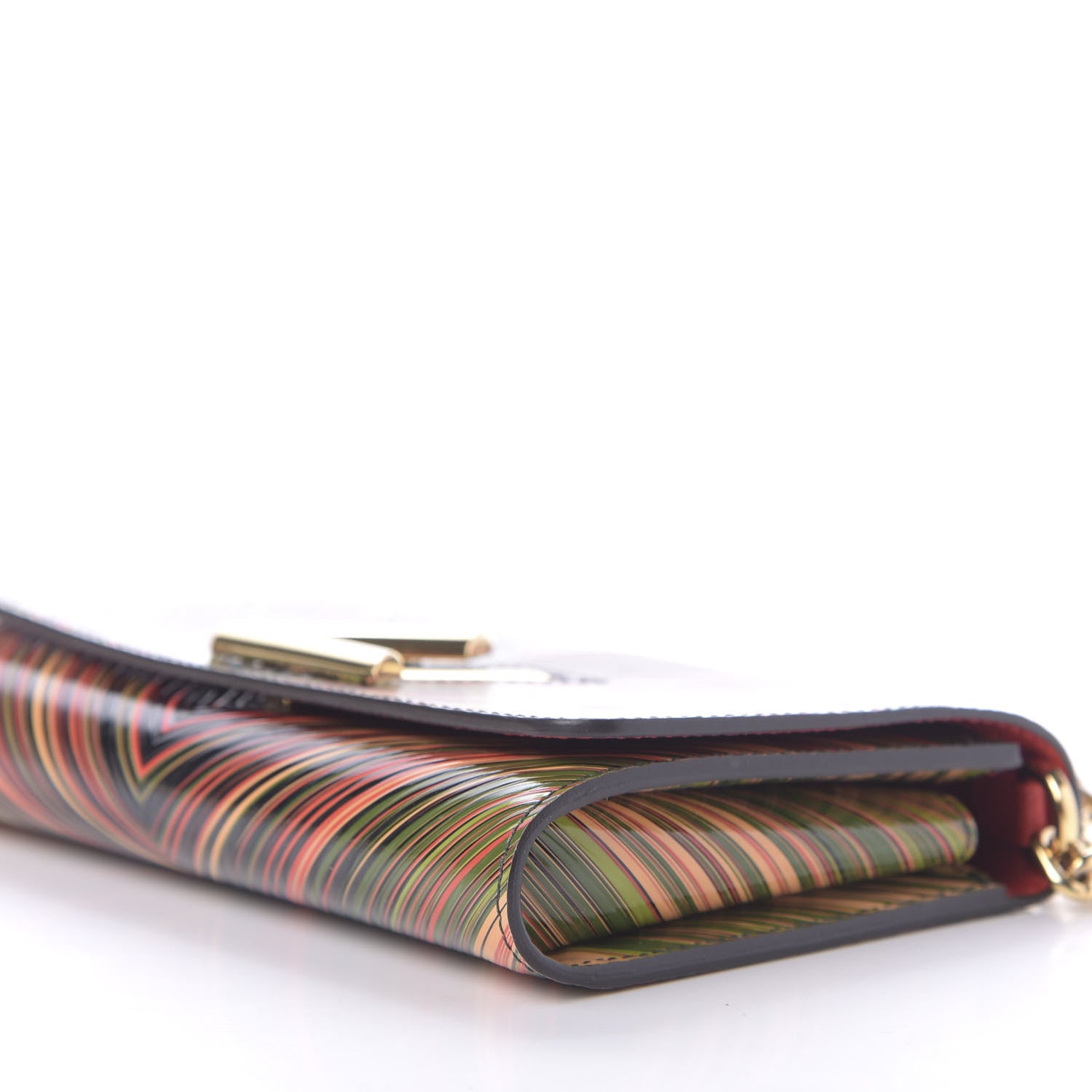 Louis Vuitton Epi Tropical Twist Chain Wallet Rose Beige 7 of 10