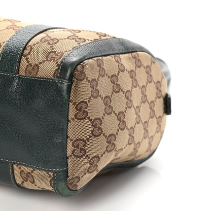 Gucci GG Plus Monogram Boston Green 10 of 17