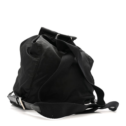 Prada Tessuto Nylon Vela Cinch Backpack Black 3 of 12