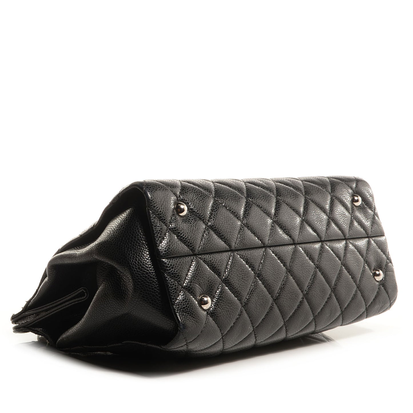 Caviar Timeless CC Shopping Tote Black