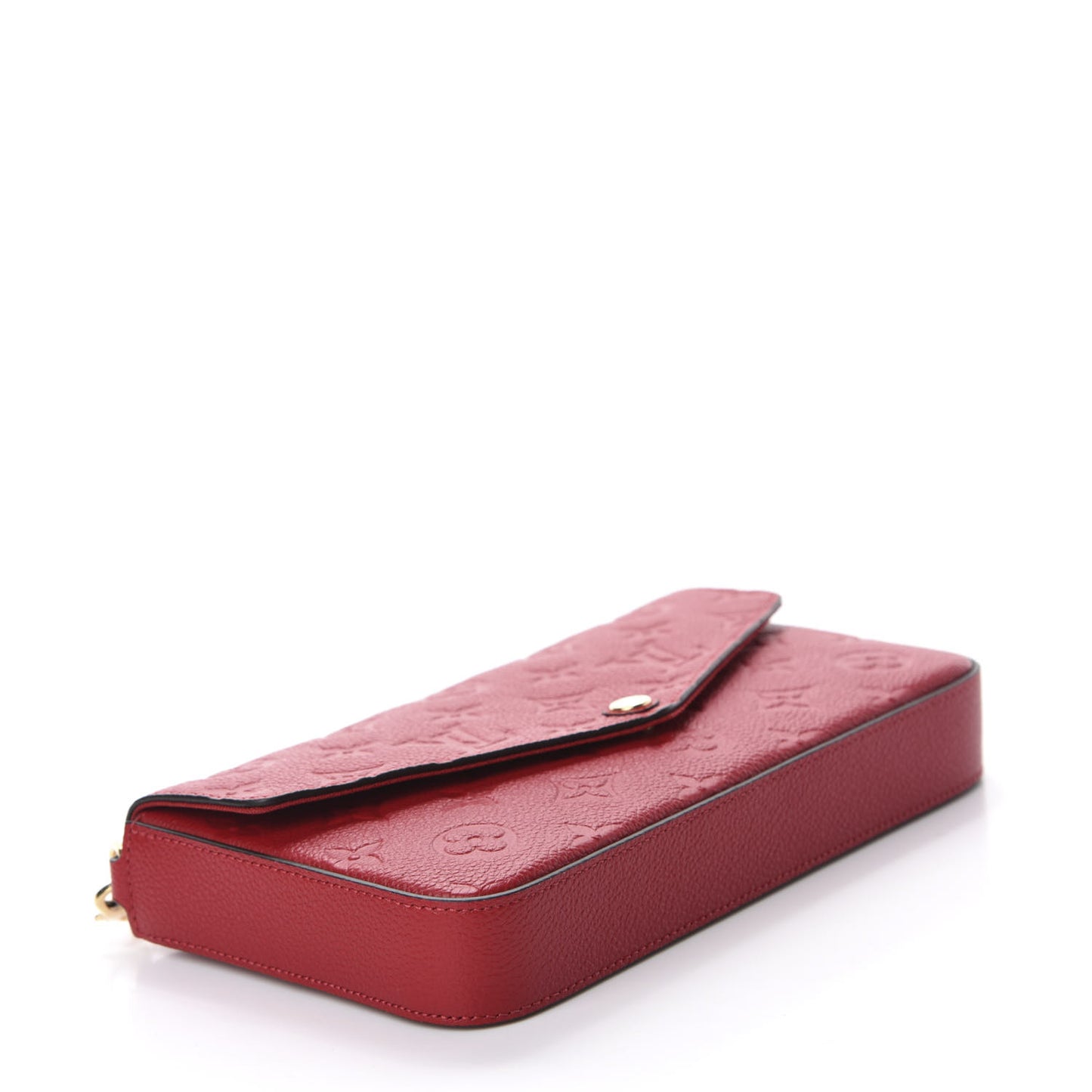 Empreinte Pochette Felicie Chain Wallet Scarlet
