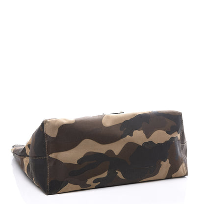 Valentino Garavani Canvas Camouflage Rockstud Reversible Tote 5 of 22
