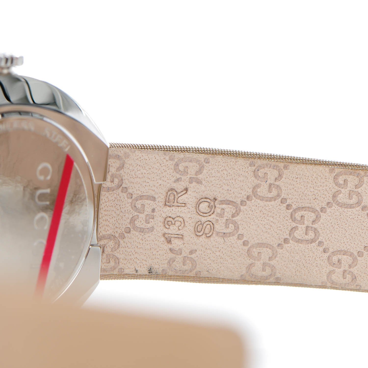 Gucci Stainless Steel Satin Diamond 27mm U-Play Quartz Watch 9 of 11