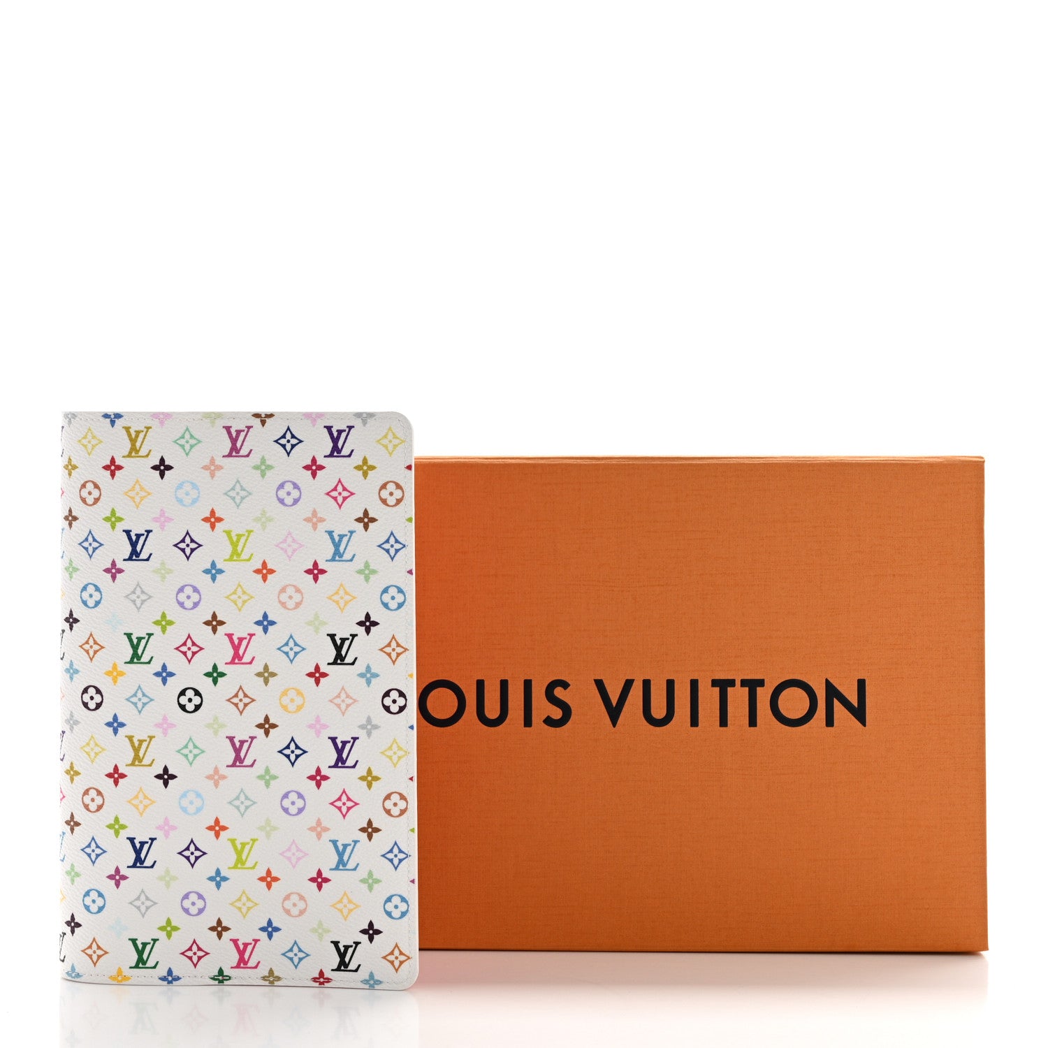 Louis Vuitton LV X TM Monogram Multicolor Emily Notebook Cover MM White 7 of 7