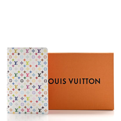 Louis Vuitton LV X TM Monogram Multicolor Emily Notebook Cover MM White 7 of 7