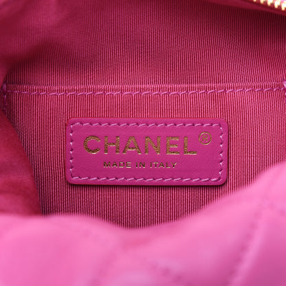 Chanel Lambskin Quilted Small Perfect Meeting Hobo Pink 6 of 15