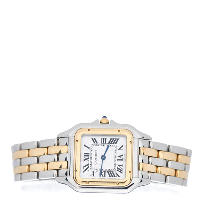 Cartier Stainless Steel 18K Yellow Gold 27mm Panthere Quartz Watch 2 of 4