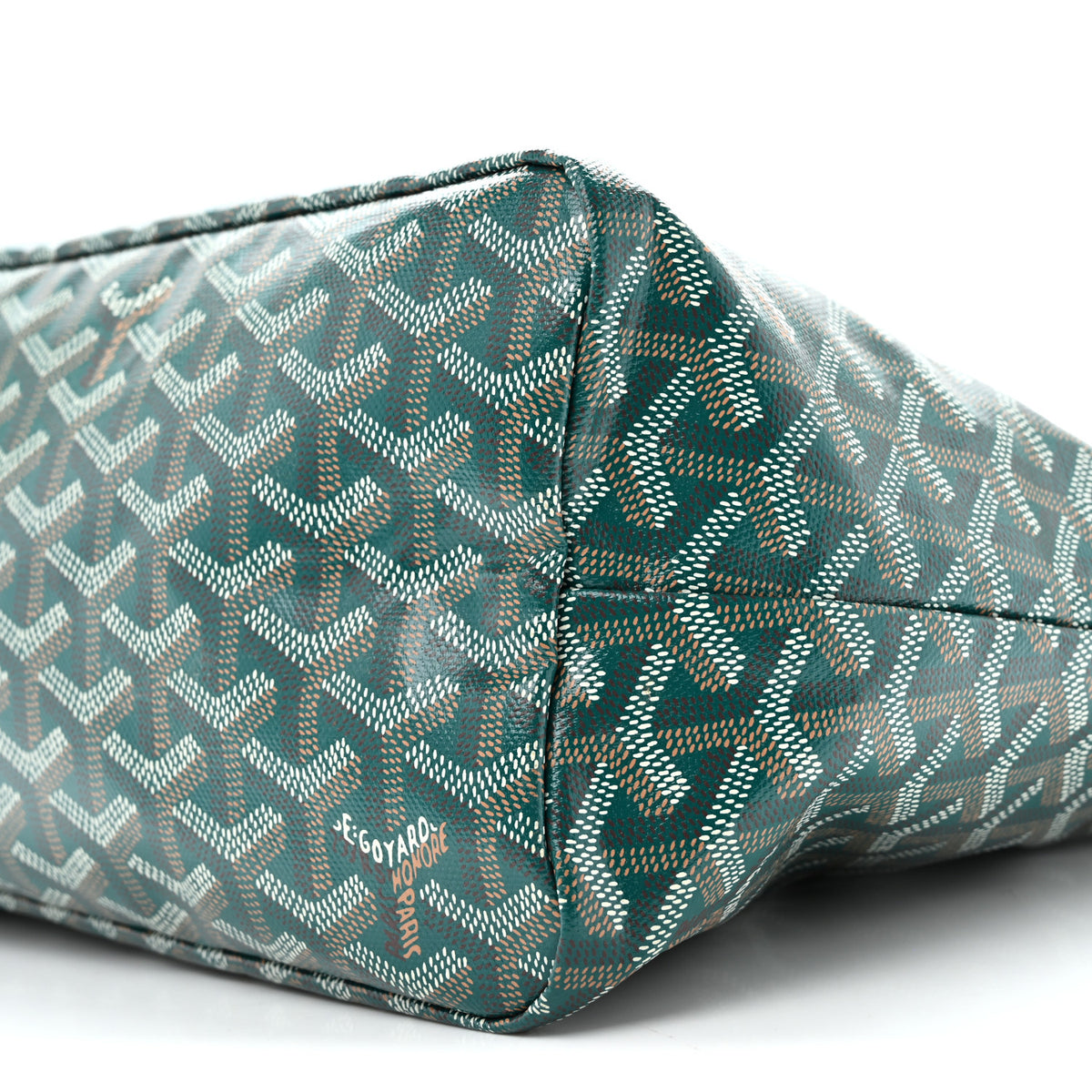 Goyard Goyardine Boheme Hobo Green 11 of 12