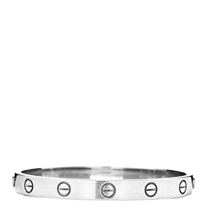 Cartier 18K White Gold LOVE Bracelet 16 3 of 6