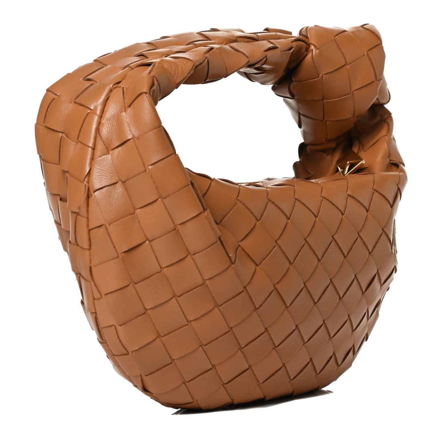 Nappa Intrecciato Mini Jodie Caramel