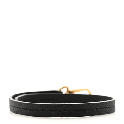 Louis Vuitton Calfskin Pochette Accessories Strap Black 2 of 3