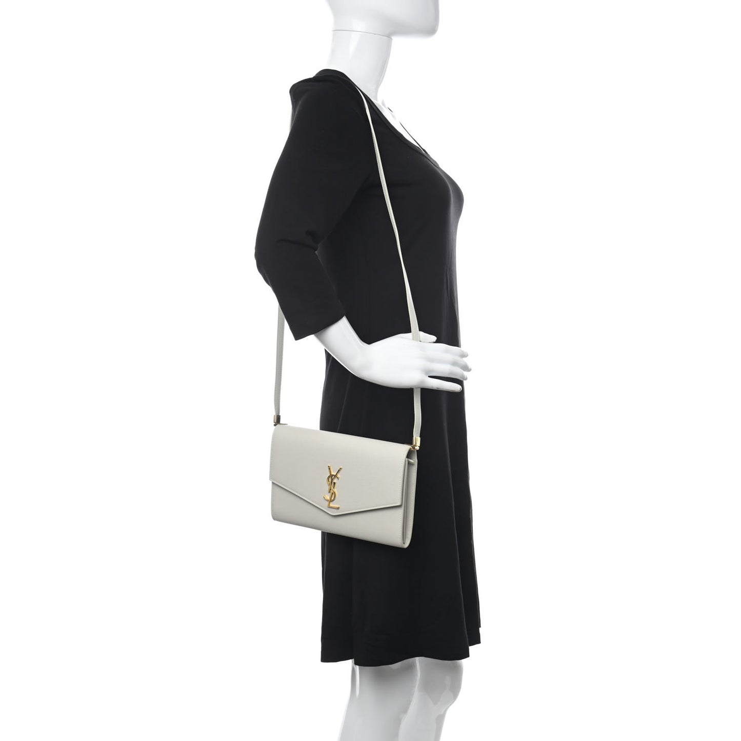 Grain de Poudre Mini Uptown Crossbody Bag Porcellana