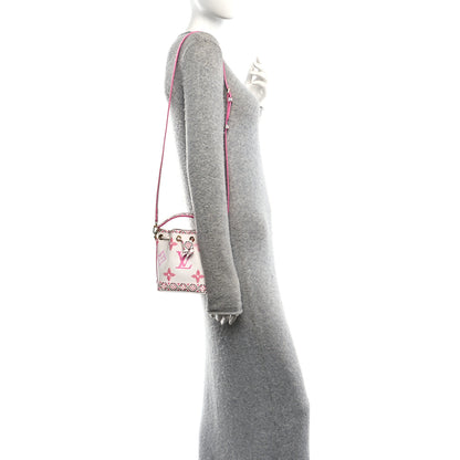 Louis Vuitton Monogram Giant By The Pool Nano Noe Rose 2 of 9