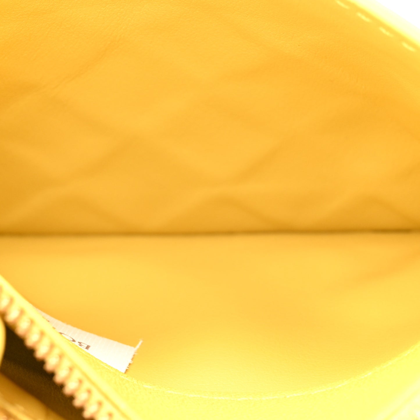 Nappa Intrecciato Key Holder Yellow