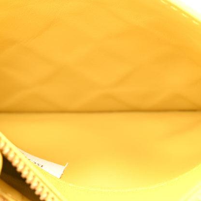 Bottega Veneta Nappa Intrecciato Key Holder Yellow 6 of 11