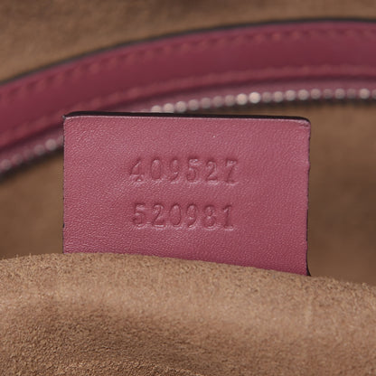Gucci GG Supreme Monogram Blooms Medium Boston Beige Multicolor Dry Rose 10 of 10