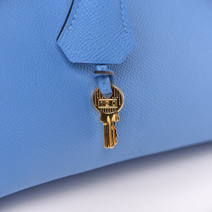 Hermes Epsom Birkin 30 Bleu Paradis 16 of 33