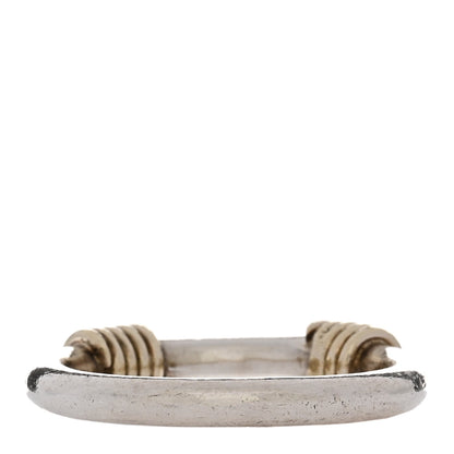 Tiffany Sterling Silver 18K Yellow Gold Coil Band Ring 47/4 3 of 4