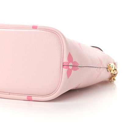 Louis Vuitton Empreinte Monogram Giant By The Pool Marshmallow Hobo PM Bouton De Rose 10 of 16