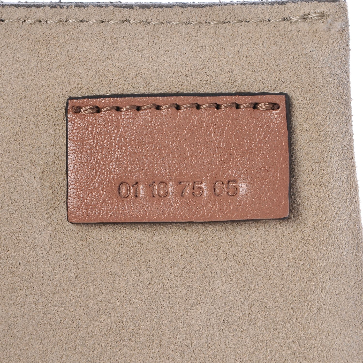 Chloe Calfskin Suede Small Pixie Bag Nougat 7 of 9