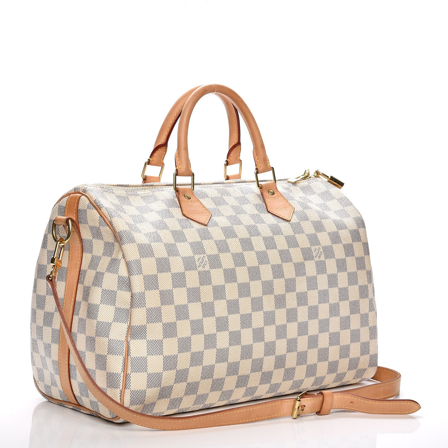 Louis Vuitton Damier Azur Speedy Bandouliere 35 4 of 15