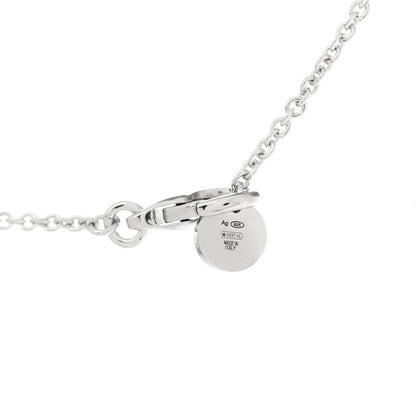 Bulgari Sterling Silver Ceramic Save The Children Pendant Necklace 4 of 7