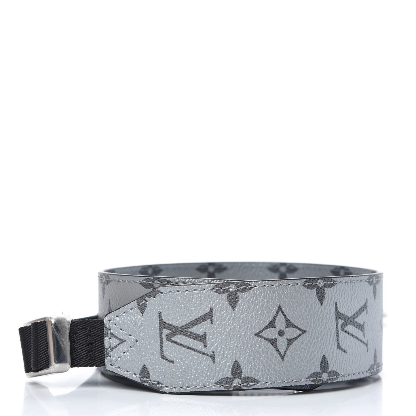 Monogram Shoulder Strap Silver