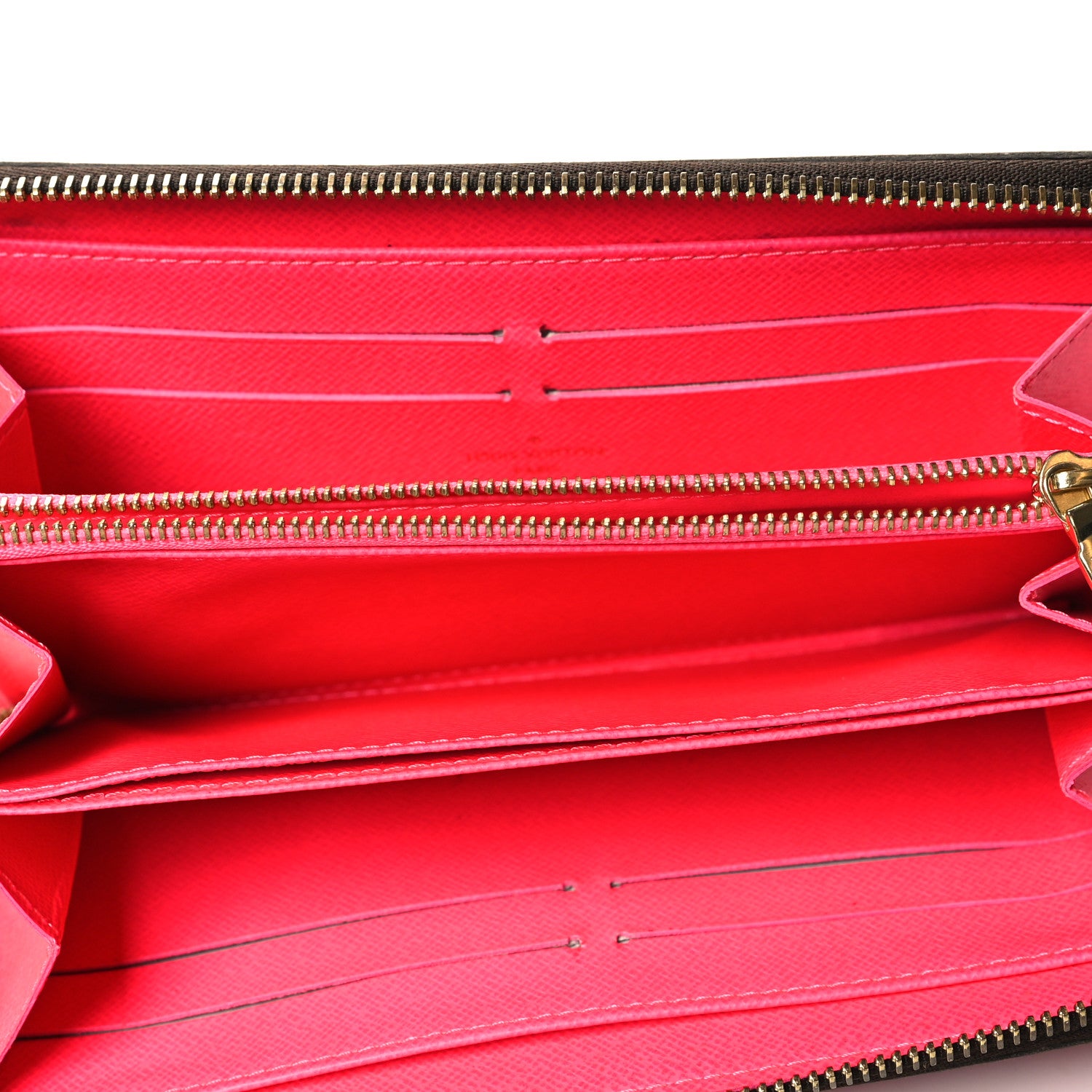 Louis Vuitton Monogram Graffiti Zippy Wallet Fuchsia 5 of 7