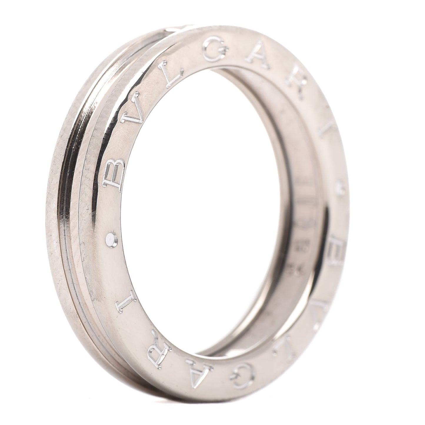 18K Gold B.Zero1 One-Band Ring 56 7.5