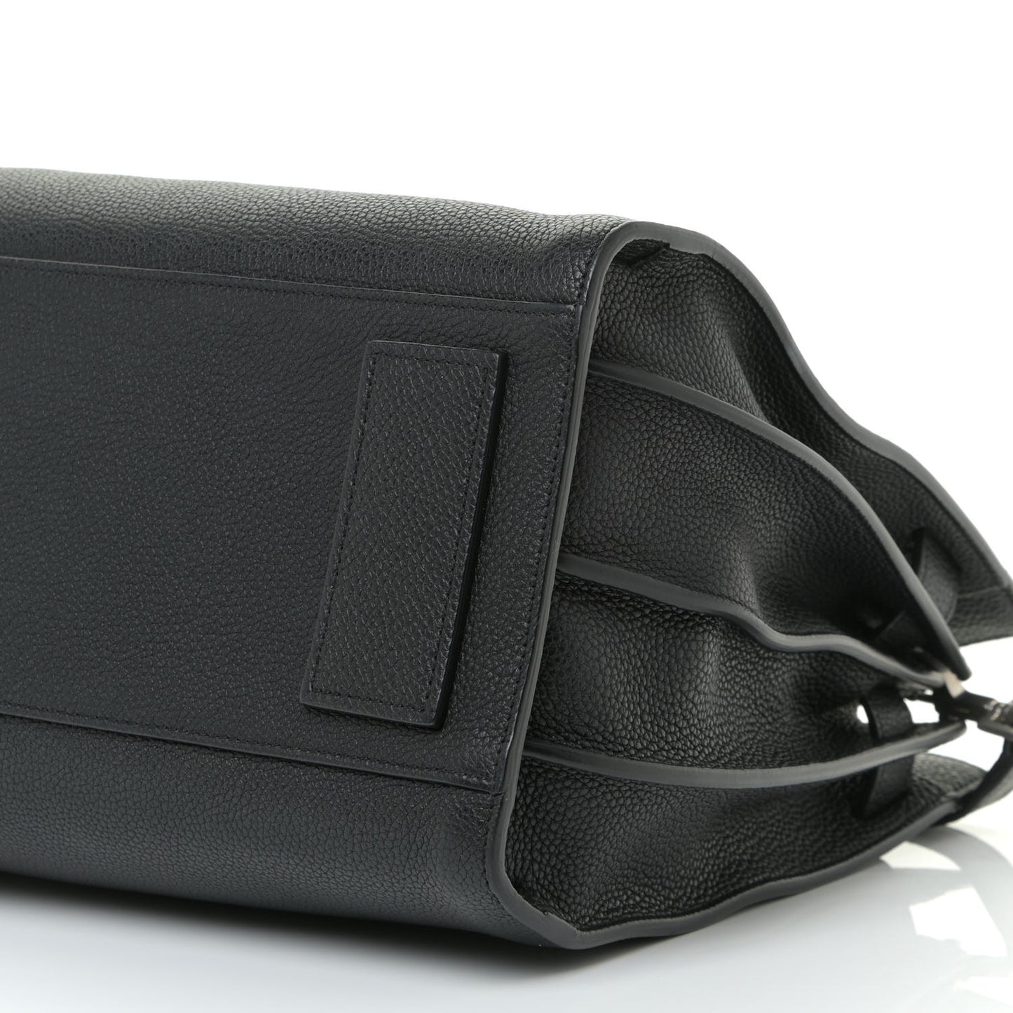 Grained Calfskin Small Supple Sac De Jour Black