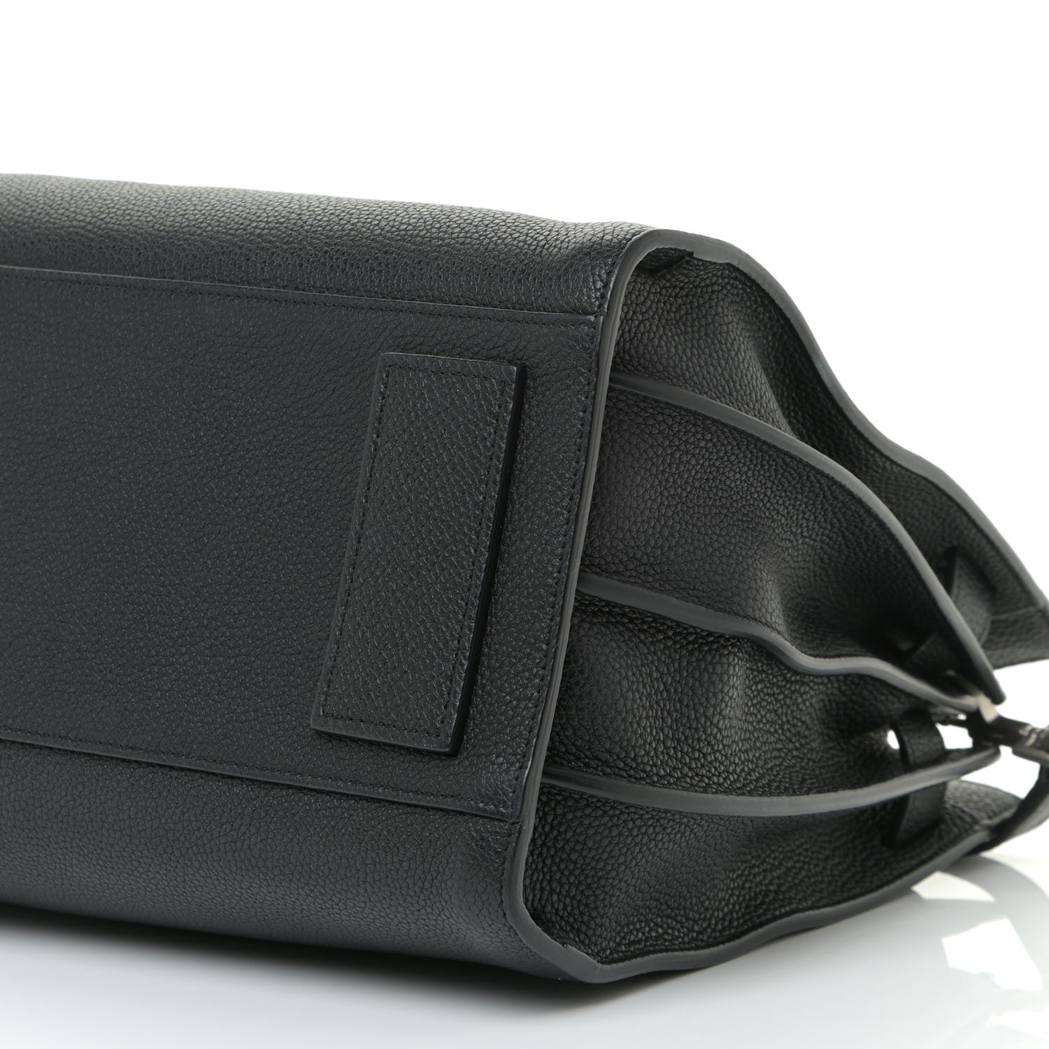 Saint Laurent Grained Calfskin Small Supple Sac De Jour Black 9 of 15