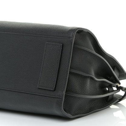 Saint Laurent Grained Calfskin Small Supple Sac De Jour Black 9 of 15