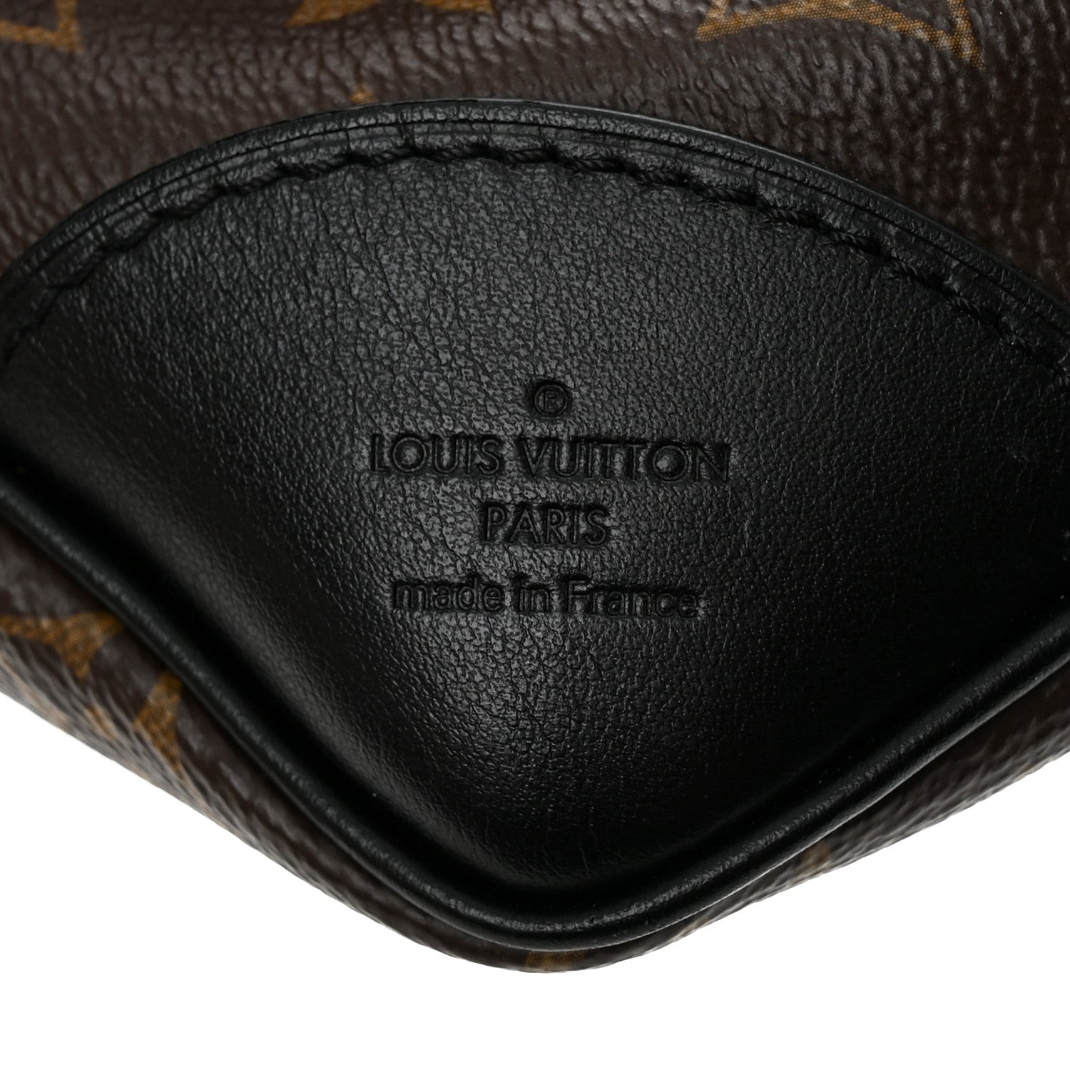 Louis Vuitton Monogram Odeon MM Black 6 of 10