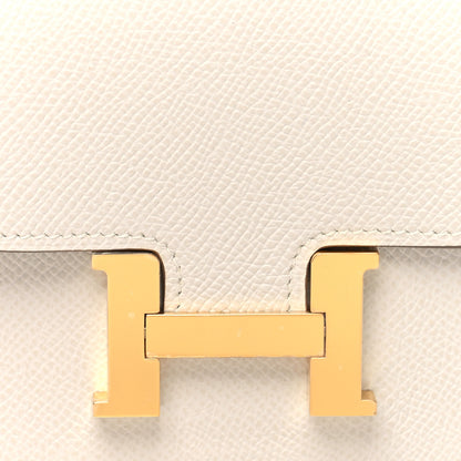 Hermes Epsom Constance Slim Wallet Gris Pale 10 of 11