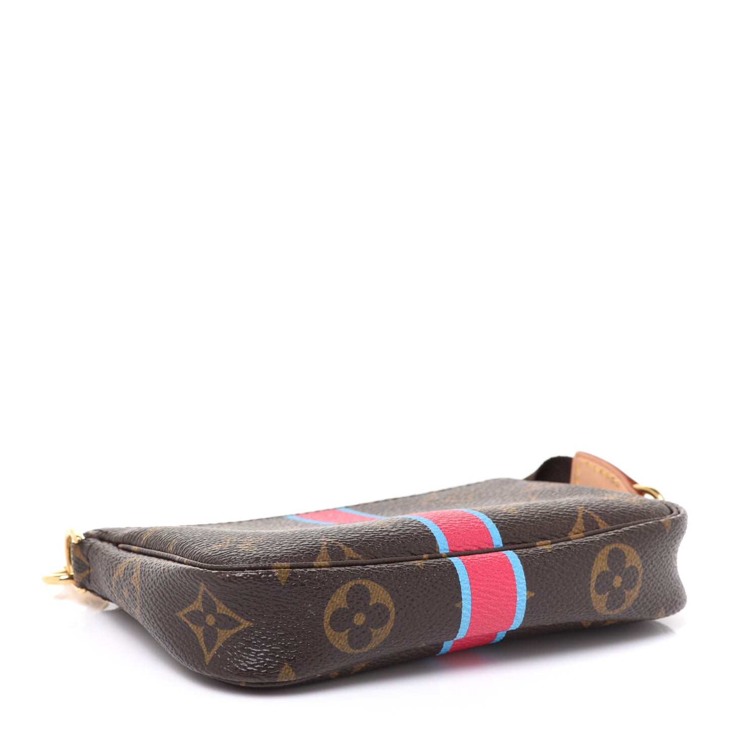 Monogram My LV Heritage Mini Pochette Accessories Blue Claire Rouge