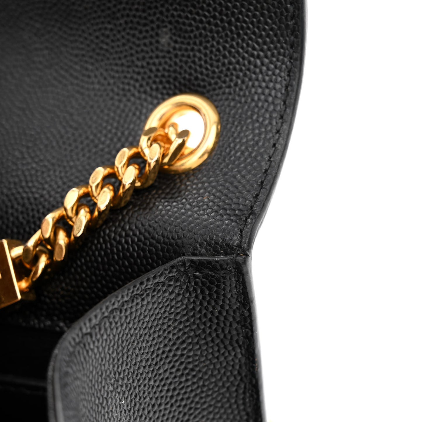 Grain De Poudre Small Monogram Kate Satchel Black
