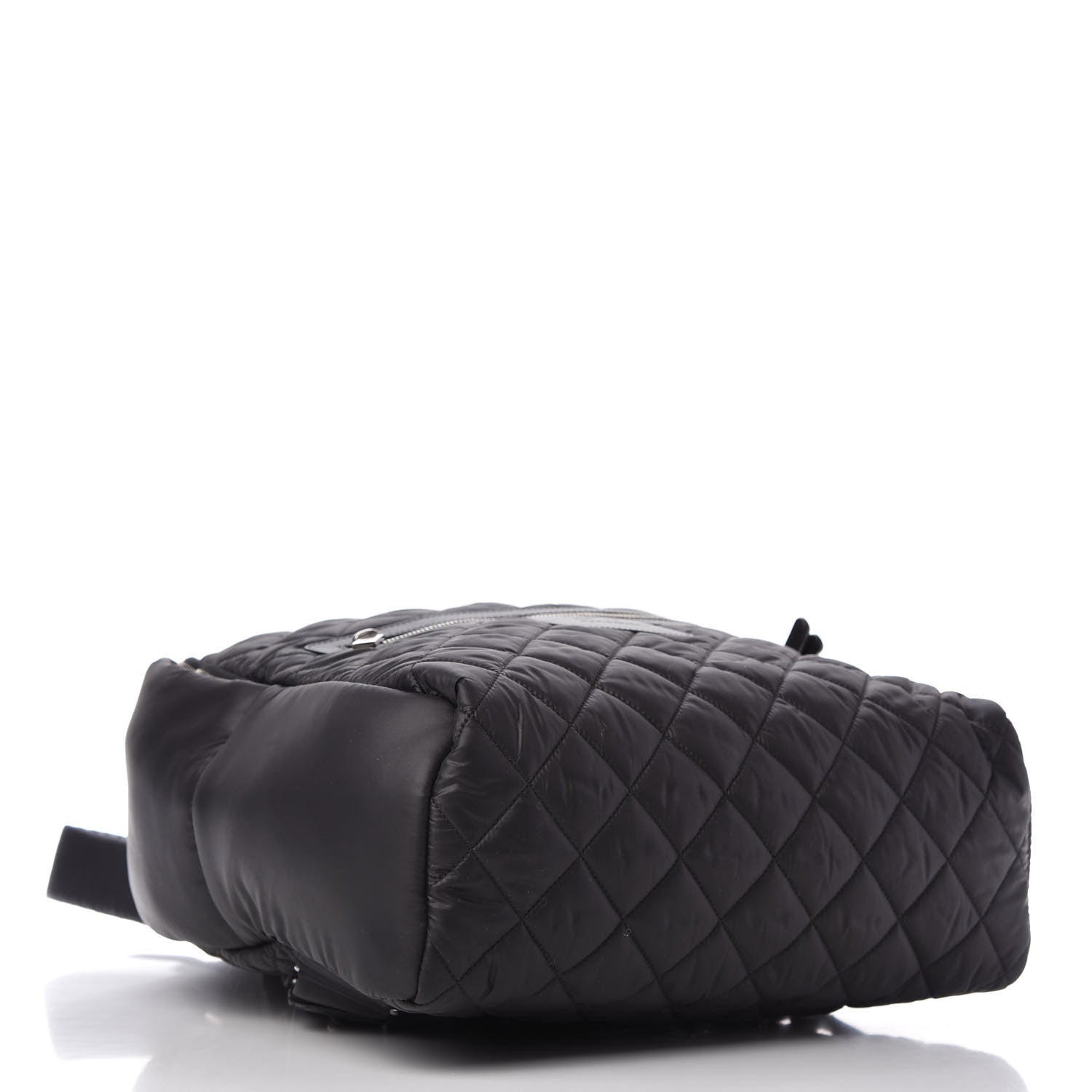 Chanel Nylon Quilted Coco Cocoon Backpack Black 4 of 11