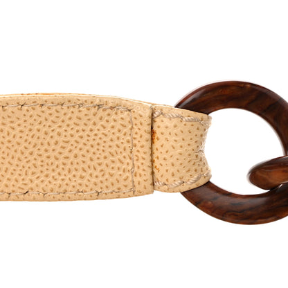 Chanel Caviar CC Wood Chain Hobo Beige 16 of 16