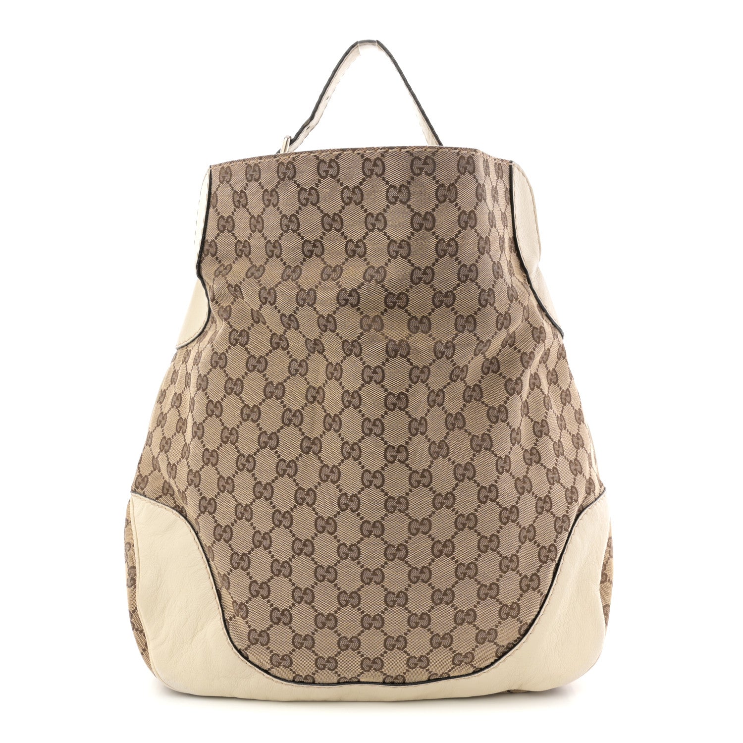 Gucci Monogram Medium Charlotte Hobo Off White 1 of 11