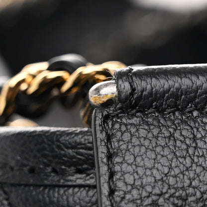 Chanel Aged Calfskin Quilted Medium Gabrielle Hobo Black 11 of 12