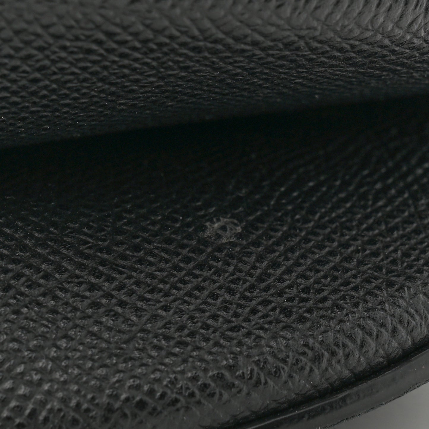 Grained Calfskin Saddle Bag Black