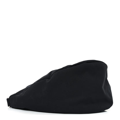 The Row Nylon Slouchy Banana Two Bag Black 4 of 9
