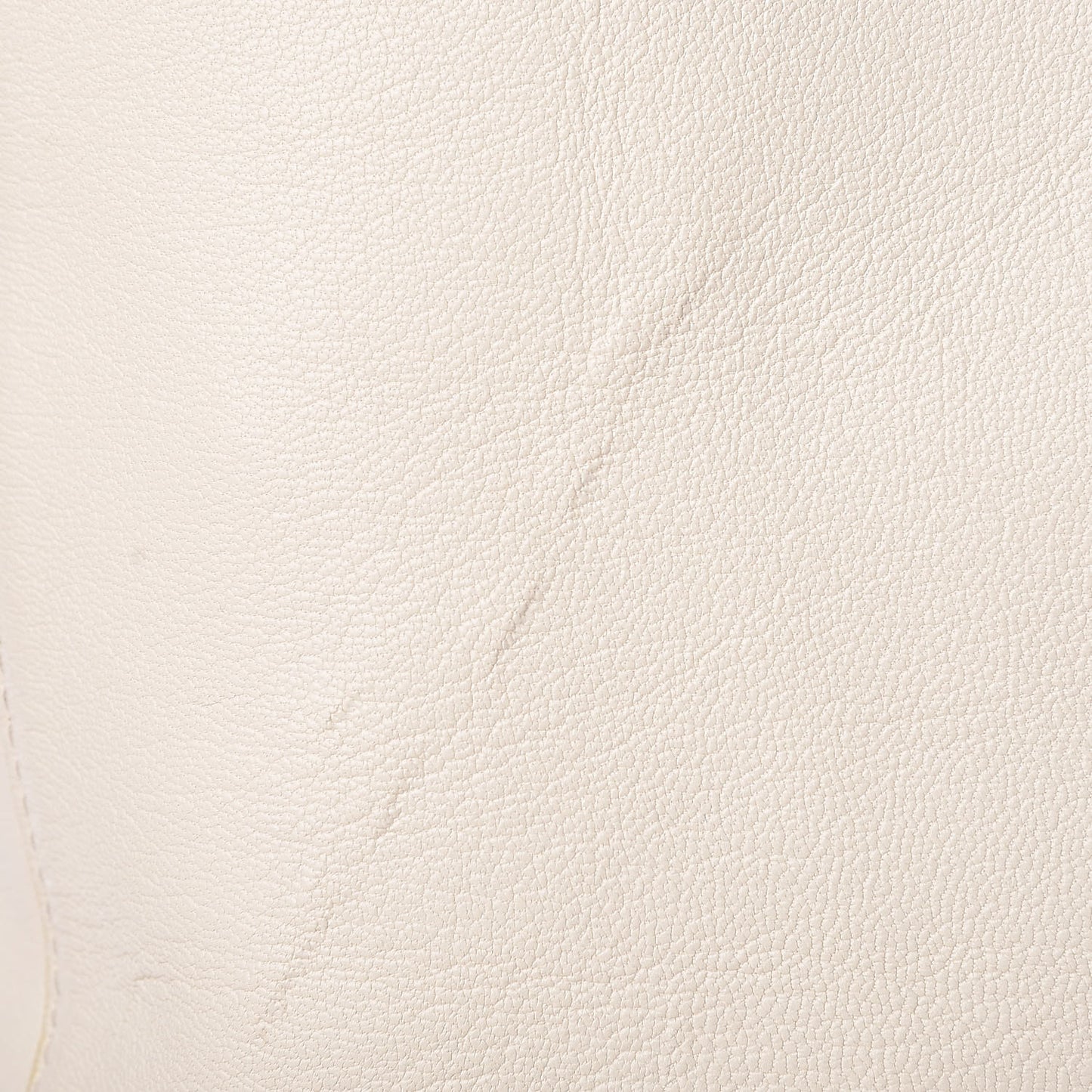 Lambskin Vertical Bi-Cabas White Sun Yellow
