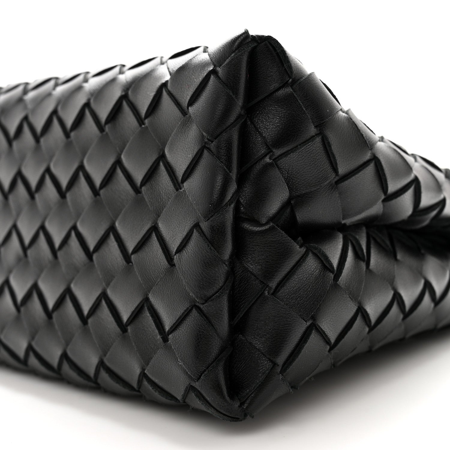 Bottega Veneta Nappa Intrecciato Small Andiamo With Chain Shoulder Bag Black 9 of 11