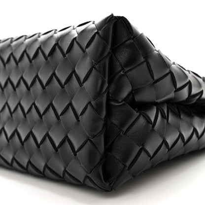 Bottega Veneta Nappa Intrecciato Small Andiamo With Chain Shoulder Bag Black 9 of 11