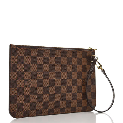 Louis Vuitton Damier Ebene Neverfull MM GM Pochette 3 of 7